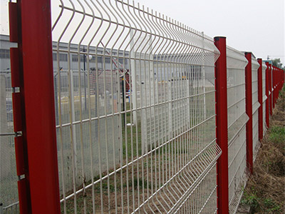 桃型柱護欄網圖片1