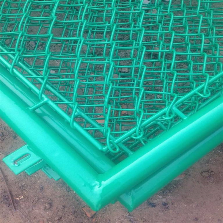 上海菱形孔綠色鐵絲網