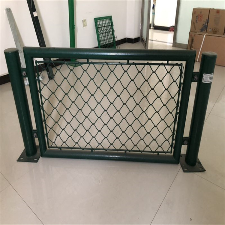 上海菱形孔綠色鐵絲網圖片3