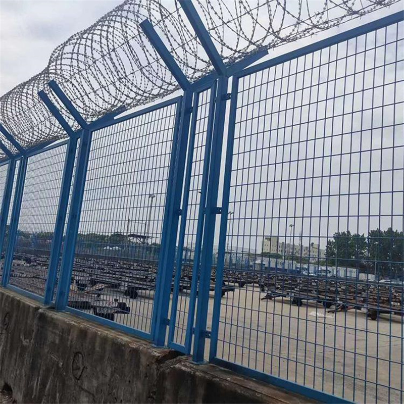 監(jiān)獄Y型柱鋼網(wǎng)墻圖片3