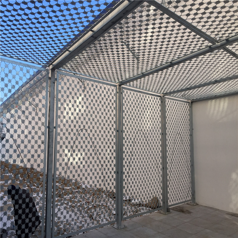 看守所梅花刺鋼網(wǎng)墻圖片3